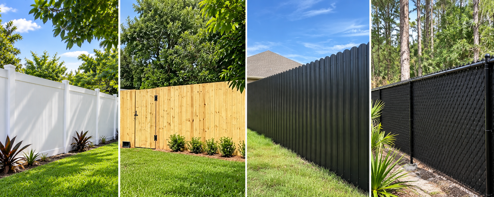 Privacy fence installation options for residential and commercial properties
